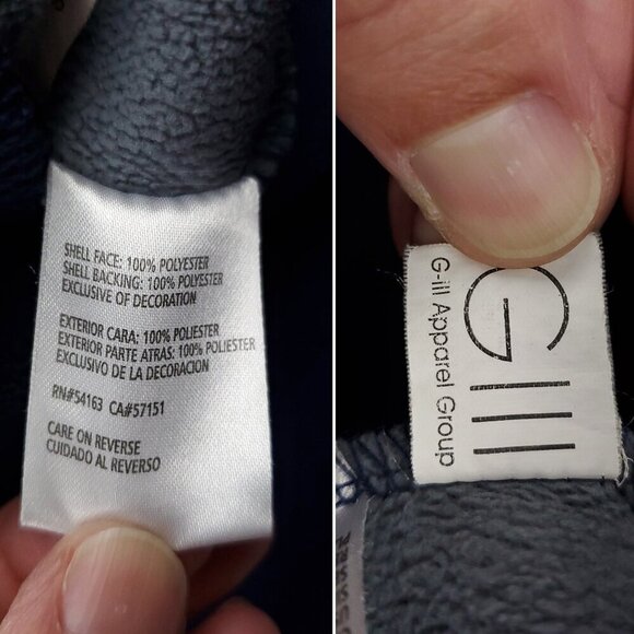 Seattle Seahawks 1/4 Zip Fleece Pullover Sweatshirt NFL Authentic Men's Large - Picture 14 of 14